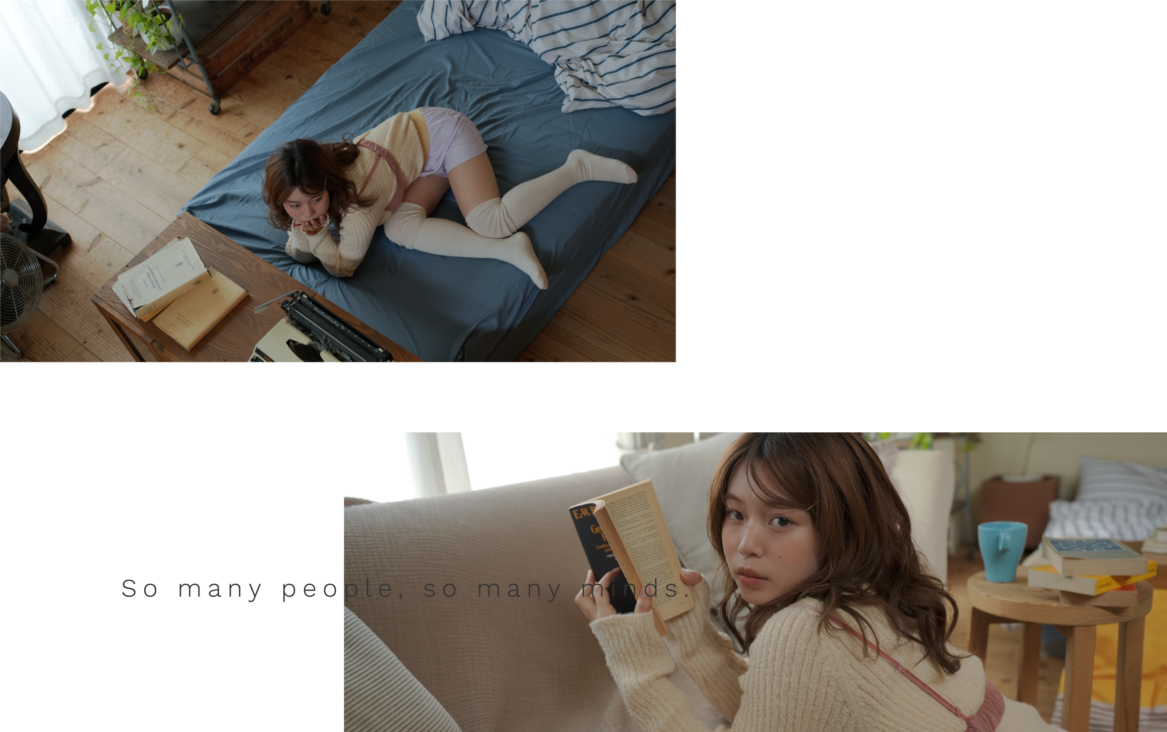 So many people, so many minds.